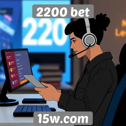 Avaliação do suporte ao cliente do site 2200 bet