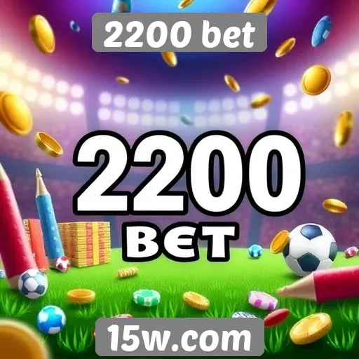 Diversidade de jogos disponíveis na 2200 bet