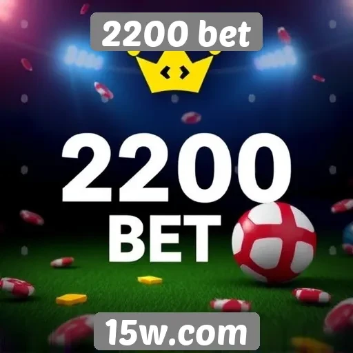 Variedade de jogos disponíveis na 2200 bet